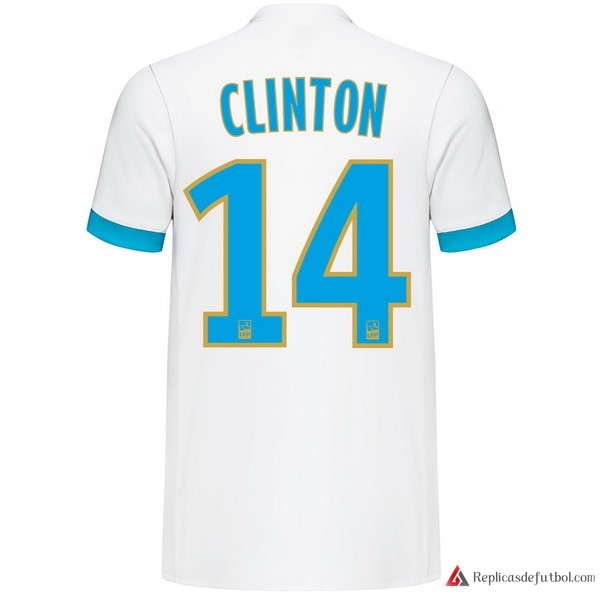 Camiseta Marsella Primera equipación Clinton 2017-2018